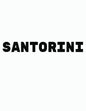 Santorini: Black and White Decorative Book to Stack Together on Coffee Tables, Bookshelves and Interior Design - Add Bookish Char - Paperback