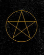 Grimoire: Pentagram Symbol Spell Book For Witches Mages Magick Practitioners And Beginners To Write Rituals And Ingredients - Bl - Paperback