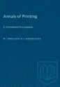 Annals of Printing: A Chronological Encyclopaedia - Paperback