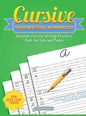 Cursive Handwriting Workbook: Awesome Cursive Writing Practice Book for Kids and Teens - Capital & Lowercase Letters, Words and Sentences with Fun J - Hardcover