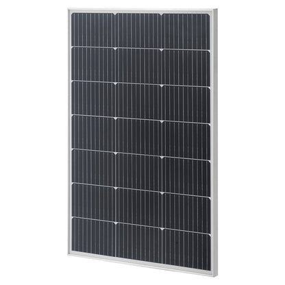 100W Monocrystalline Solar Panel, 23% Efficiency, IP65 Waterproof, RV Boat
