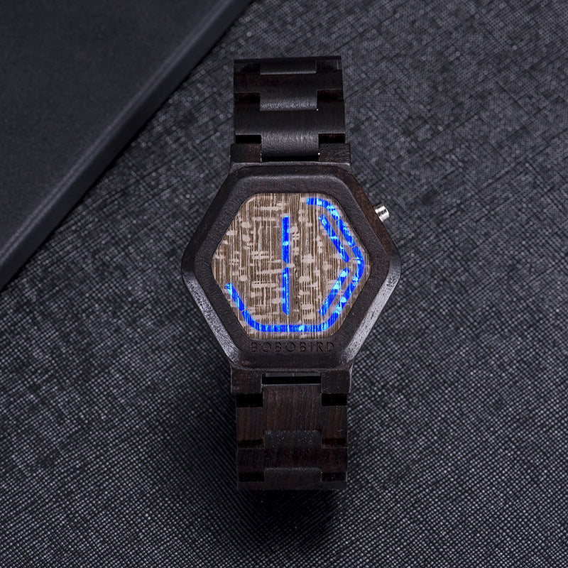 New BOBO BIRD Mens Wooden Watch