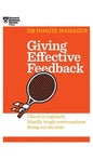 Giving Effective Feedback (HBR 20-Minute Manager Series) - Hardcover