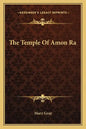 The Temple of Amon Ra - Paperback