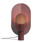 Simple Grid Wrought Iron Creative Living Room Table Lamp