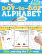 Dot-to-Dot Alphabet and Letter Tracing for Kids Ages 4-6: A Fun and Interactive Workbook for Kids to Learn the Alphabet with dot-to-dot lines, shapes, - Paperback