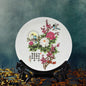 Ceramic Hanging Plate – Office & Living Room Asian Home Decor