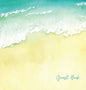 Beach house guest book - Hardcover