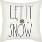 Winter Series Throw Pillow Cover Linen