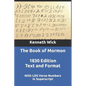 The Book of Mormon: 1830 Text and Format With LDS Verse Numbers - Paperback