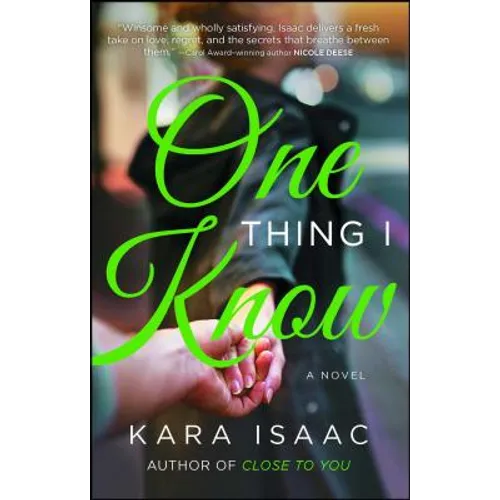 One Thing I Know - Paperback