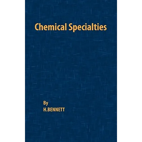 Chemical Specialties - Paperback