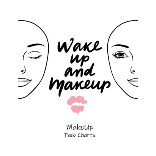 MakeUp Face Charts: Paper Practice Face Charts For Makeup Artists - Paperback