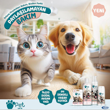 Pet Love Pet Grooming Oil for Dogs - Natural Argan Oil Formula for Healthy Fur & Skin - 0.17 fl oz