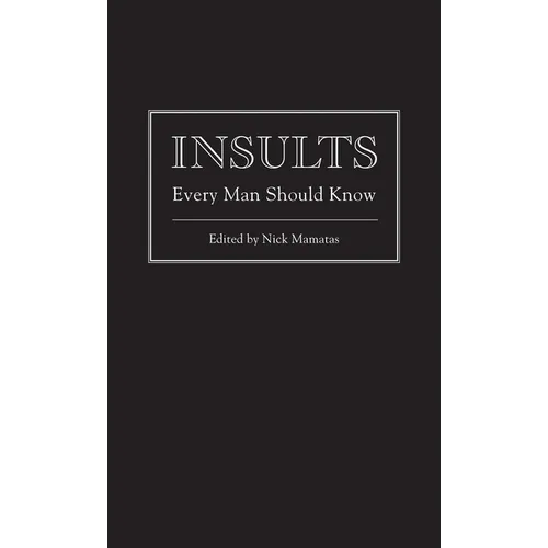 Insults Every Man Should Know - Hardcover