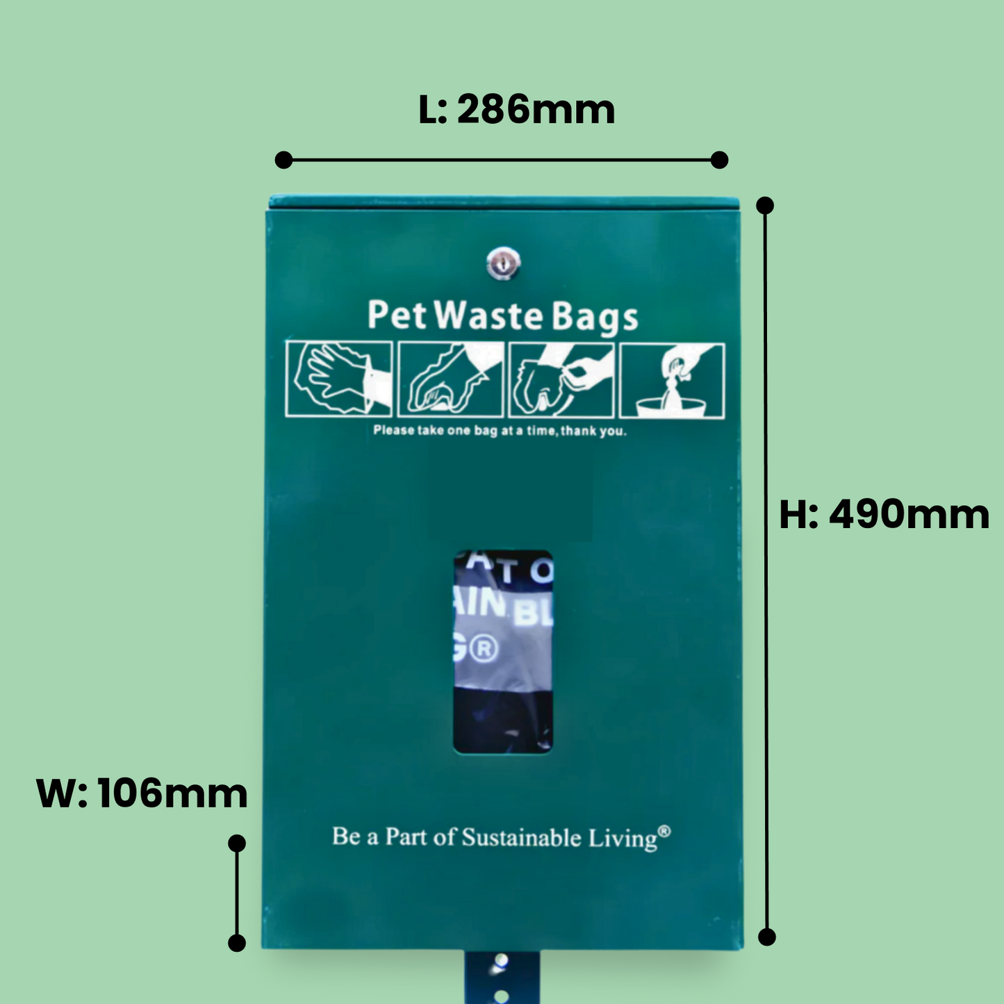 Header Poop Bags Dog Station Kit