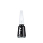 Flormar Nail Enamel - Black Minimalism New 313 - Glossy Finish Nail Polish for Smooth Application