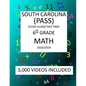 6th Grade SOUTH CAROLINA PASS TEST, 2019 MATH, Test Prep: 6th Grade SOUTH CAROLINA PALMETTO ASSESSMENT of STATE STANDARDS TEST 2019 MATH Test Prep/Stu - Paperback