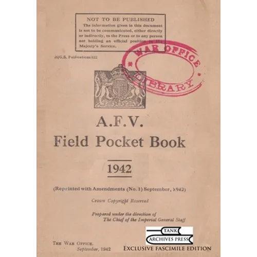 A.F.V. Field Pocket Book 1942 - Paperback