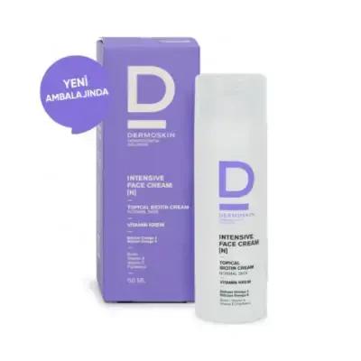 Dermoskin Moisturizing Cream - Vitamin-Enriched Hydrating Face Cream for Normal Skin, Anti-Aging Skincare Benefits