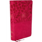 Nkjv, Reference Bible, Personal Size Large Print, Leathersoft, Pink, Red Letter Edition, Comfort Print: Holy Bible, New King James Version - Imitation Leather