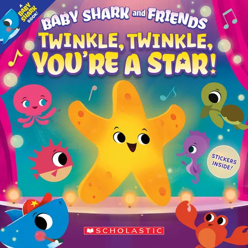 Twinkle, Twinkle, You're a Star! (Baby Shark and Friends) - Paperback