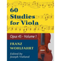 Wohlfahrt Franz 60 Studies, Op. 45: Volume 1 - Viola solo - Paperback