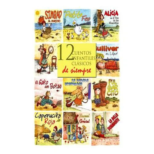 12 cuentos infantiles clásicos de siempre - Paperback