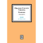 Orange County, Virginia FAMILIES, Volume #2 - Paperback