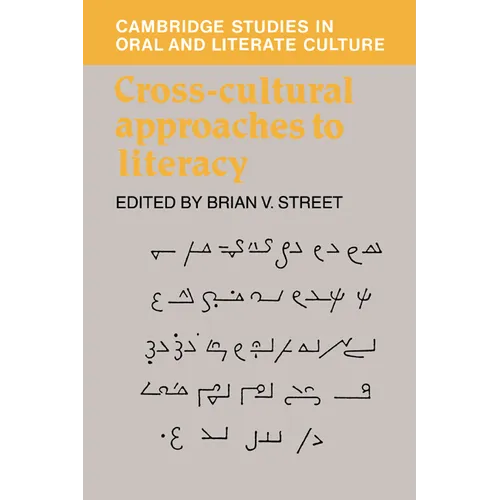 Cross-Cultural Approaches to Literacy - Paperback