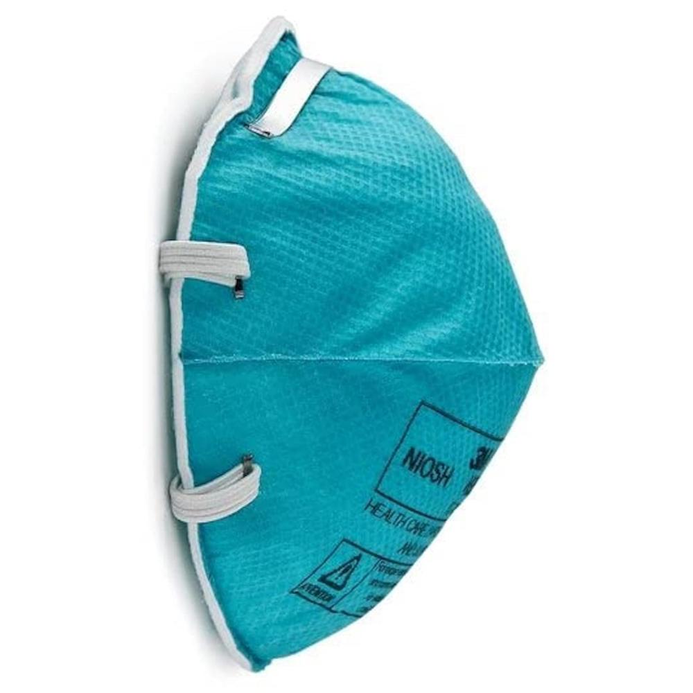 3M 120pcs 1860S Particulate Respirator N95 Face Mask with Fluid Resistance, Small Size