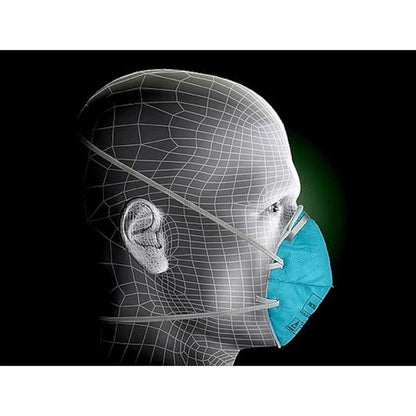 3M 120pcs 1860S Particulate Respirator N95 Face Mask with Fluid Resistance, Small Size