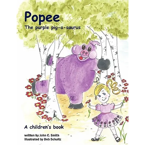 Popee The Purple Pig-a-saurus - Paperback