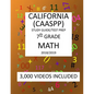 7th Grade CALIFORNIA CAASPP, MATH, Test Prep: 2019: 7th Grade California Assessment of Student Performance and Progress MATH Test prep/study guide - Paperback