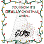 You Know It's Really Christmas When - Hardcover