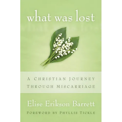 What Was Lost: A Christian Journey Through Miscarriage - Paperback