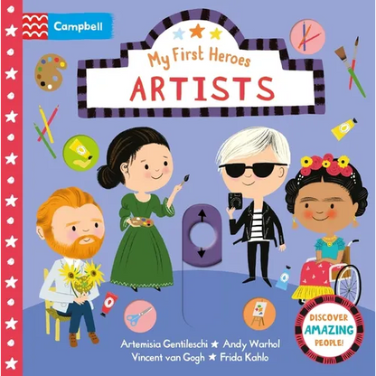 Artists: Discover Amazing People - Board Book