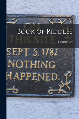 Book of Riddles - Paperback