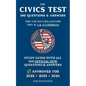 The Civics Test - 100 Questions & Answers for the Naturalization Test & U.S. Citizenship: Study Guide with all 100 Official New Questions & Answers (A - Paperback