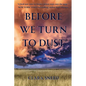 Before We Turn To Dust - Paperback