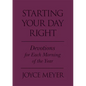 Starting Your Day Right: Devotions for Each Morning of the Year - Leather