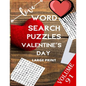 Love Word Search Puzzles Valentine's Day Large Print Volume 91: word search games for Adults, 8.5*11 large print word search books - Paperback