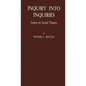 Inquiry Into Inquiries: Essays in Social Theory - Hardcover