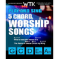 Play and Sing 5-Chord Worship Songs: For Guitar and Piano (Play and Sing by WorshiptheKing) - Paperback
