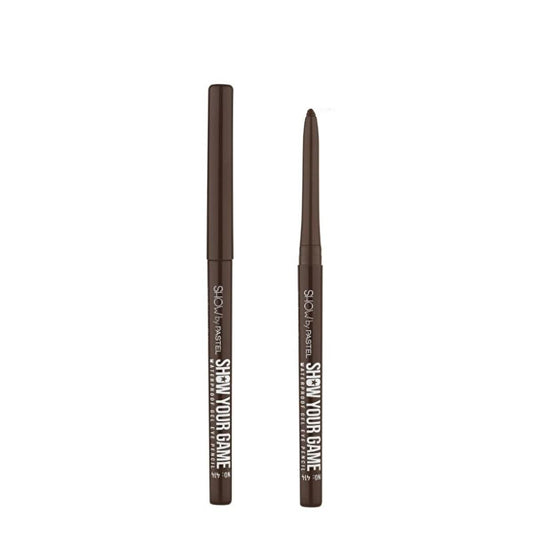 Pastel Show Your Game Waterproof Eyeliner - Long-Lasting, Smudge-Proof, Automatic Pencil with Jel Structure & Kajal Feature
