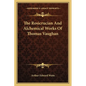 The Rosicrucian And Alchemical Works Of Thomas Vaughan - Paperback