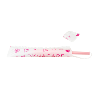Dynarex Super Tampons Plastic Applicator, 9-12gr absorbency, 25ea/bx, 9bxs/case (225 Count)