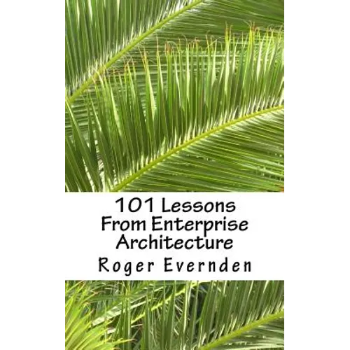 101 Lessons From Enterprise Architecture: A succinct collection of useful tips and guidelines - Paperback