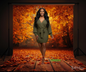 New Red Fall/Autumn Winter Knitted Sweater Dress for women