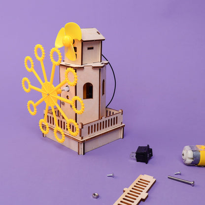 DIY Bubble Machine Kit – Educational STEM Toy for Kids